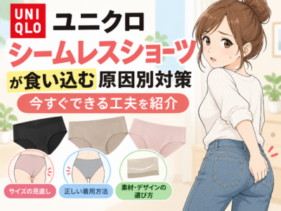ユニクロシームレスショーツ食い込む